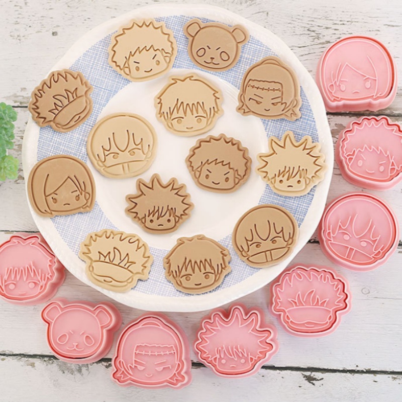8pcs Jujutsu Kaisen Cake Cooki - огляд і ціна Baking Kitchen For Kids
