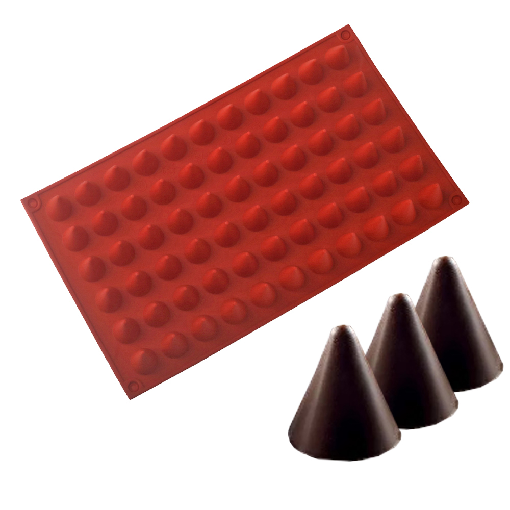 66-Cells Cone Chocolate Baking - огляд і ціна Kitchen Baking Decor