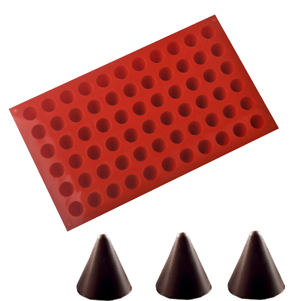 66-Cells Cone Chocolate Baking - огляд і ціна Kitchen Baking Decor