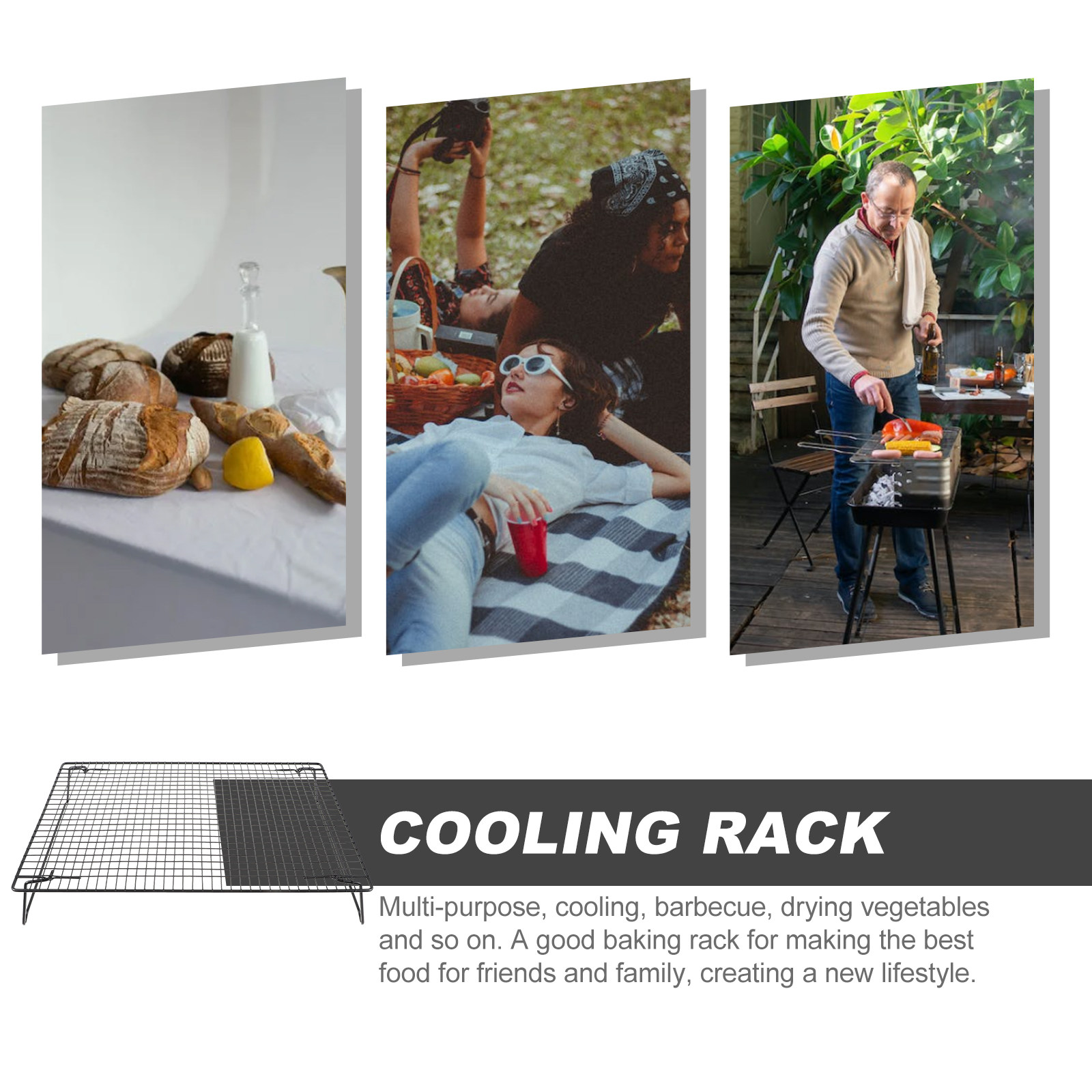 Thick Carbon Steel Cooling Rac - огляд і ціна Cooling Rack Wire