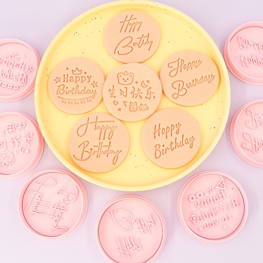 Happy Birthday Cookie Cutters  - огляд і ціна Kitchen Baking Products