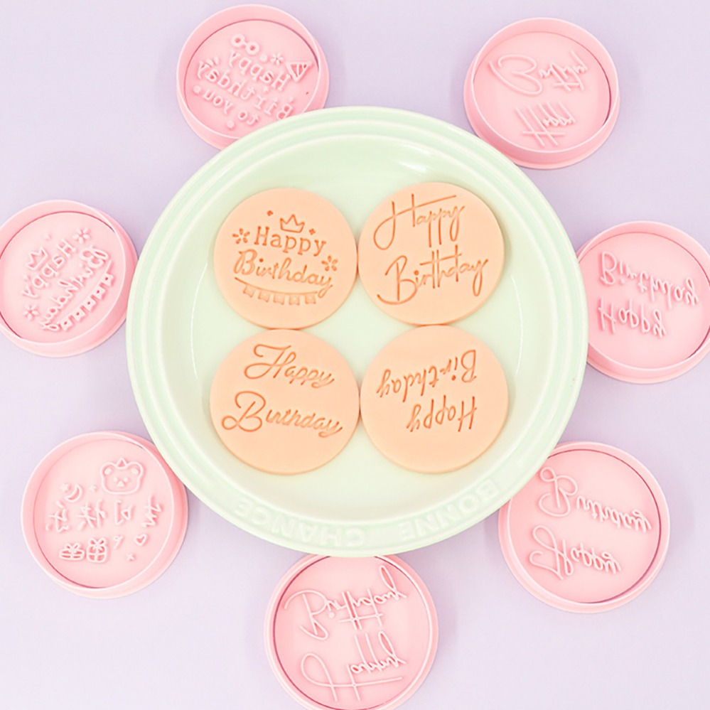 Happy Birthday Cookie Cutters  - огляд і ціна Kitchen Baking Products