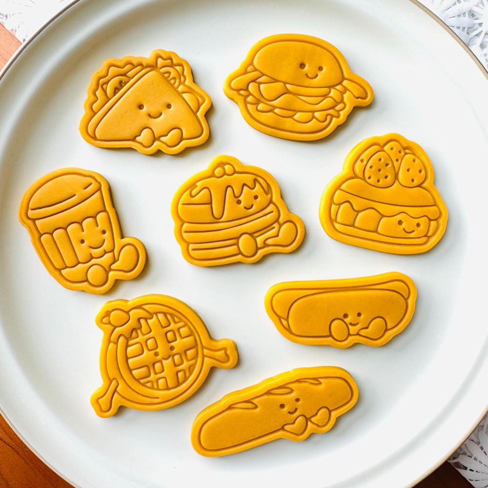 Cute Burger Sandwich Cookie Cu - огляд і ціна Kitchen Baking Products