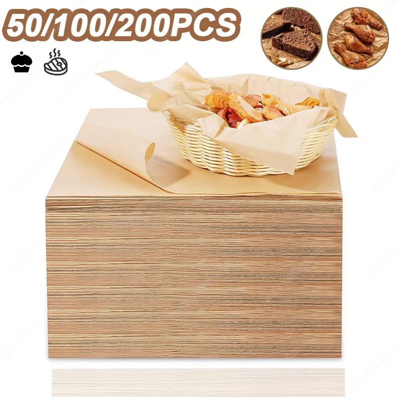 50/100/200PCS Baking Paper Par - огляд і ціна Kitchen Baking Products