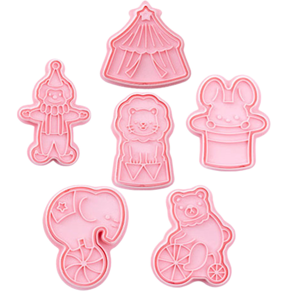 6Pcs Cookie Cutters Plastic Ci - огляд і ціна Baking Kitchen For Kids