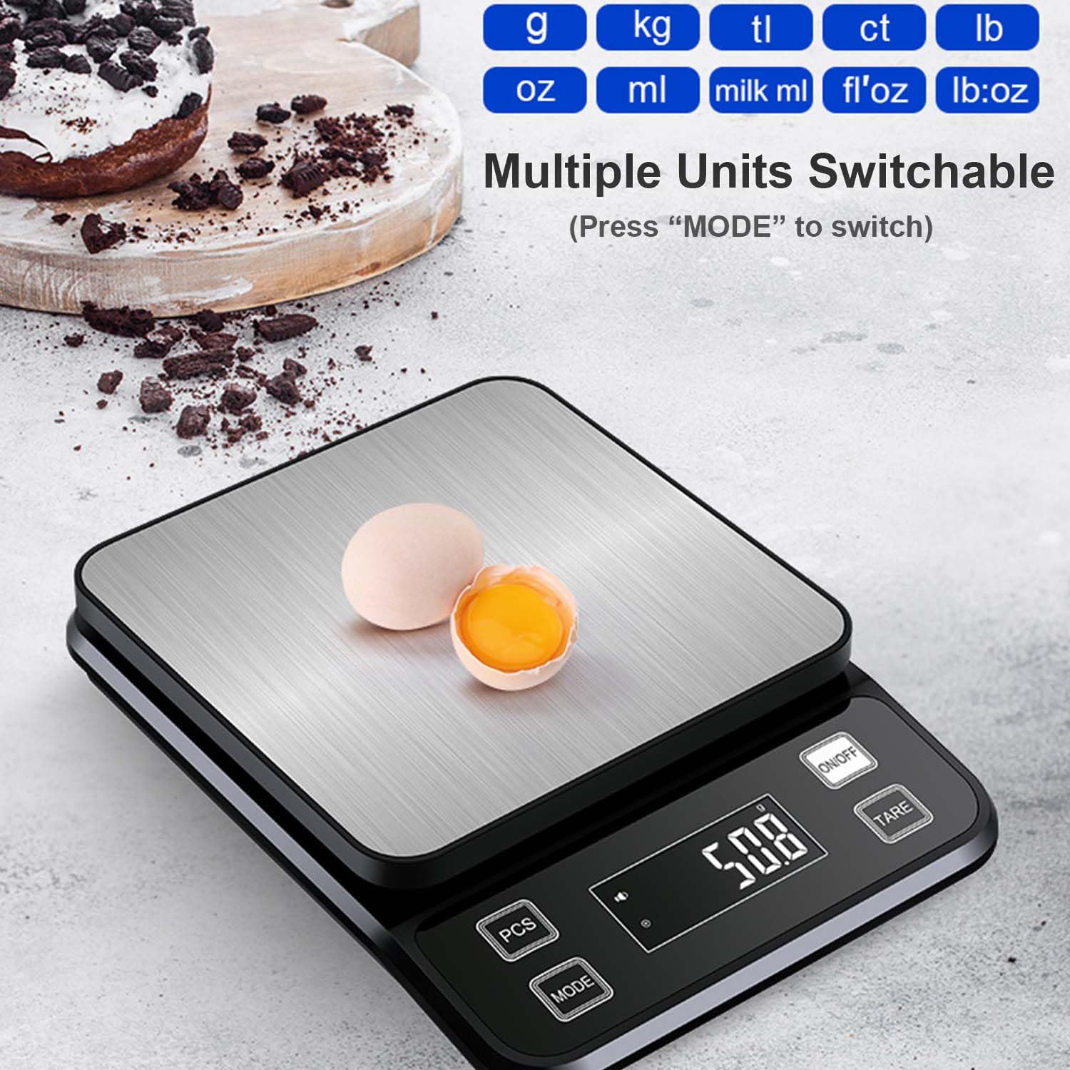 2026 New Waterproof Digital Ki - огляд і ціна Kitchen Scale Precise