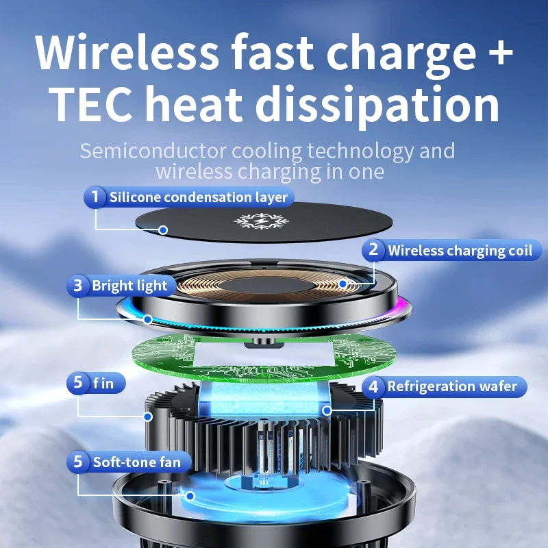 ice Cooling Magnetic Wireless  - огляд і ціна Cooling Rack Wire