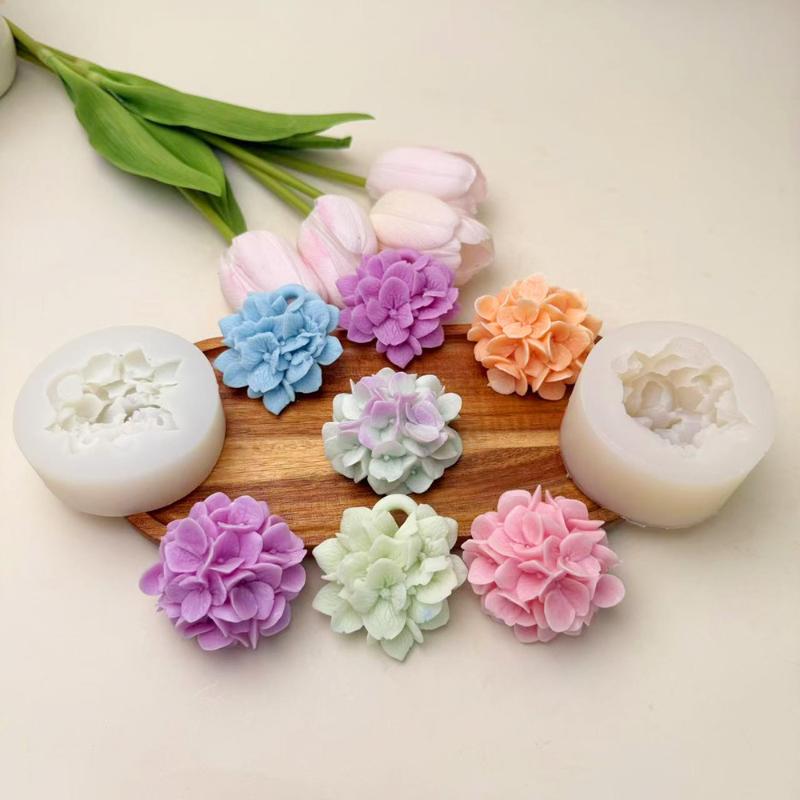 ●Hydrangea Flower Silicone Mol - огляд і ціна Kitchen Baking Decor
