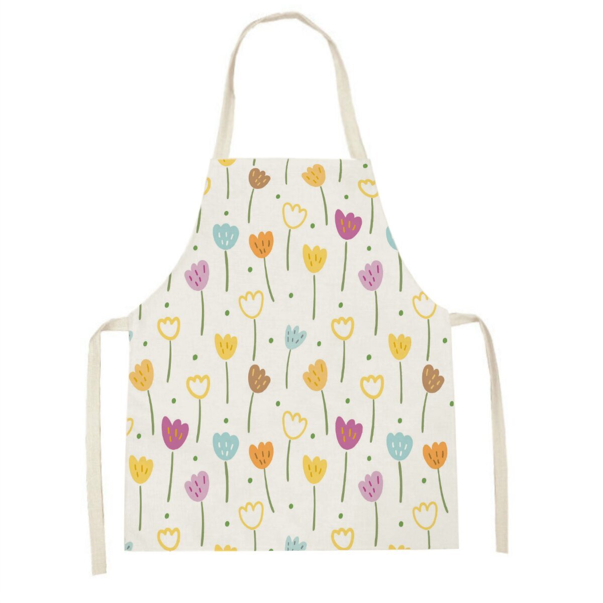 Pink tulip kitchen apron Clean - огляд і ціна Baking Kitchen For Kids