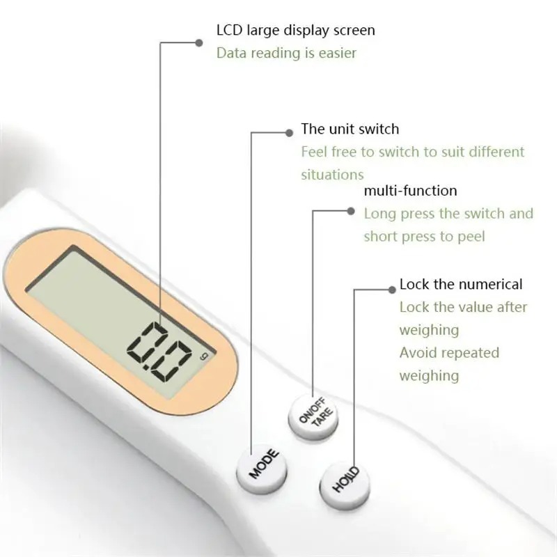 hot LCD digital adjustable wei - огляд і ціна Kitchen Scale Precise