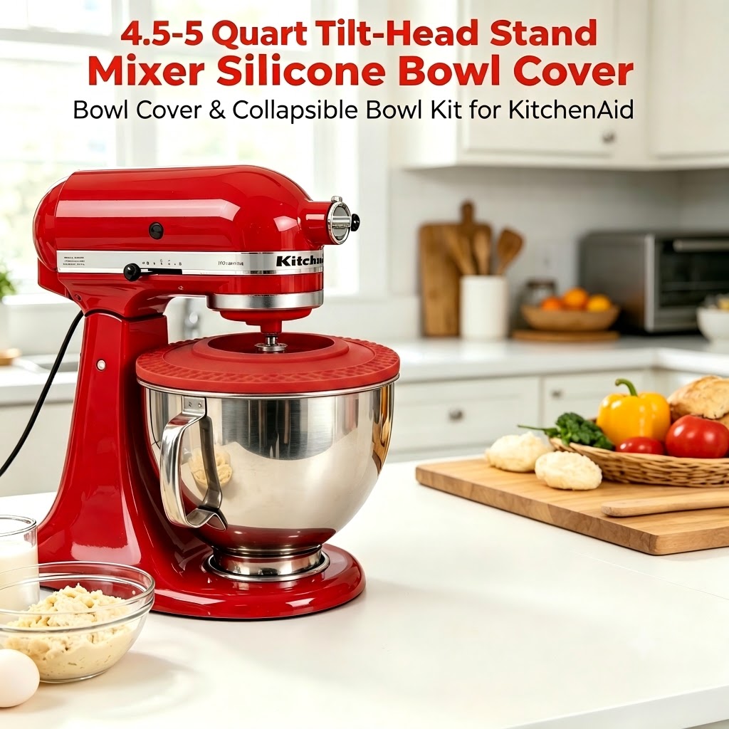 4.5–5-Quart Tilt Head Stand Mi - огляд і ціна Kitchen Aid Baking Lid