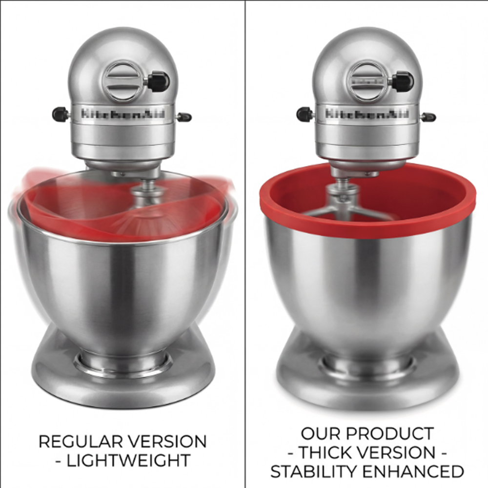 Silicone Bowl With Lids for Ki - огляд і ціна Kitchen Aid Baking Lid