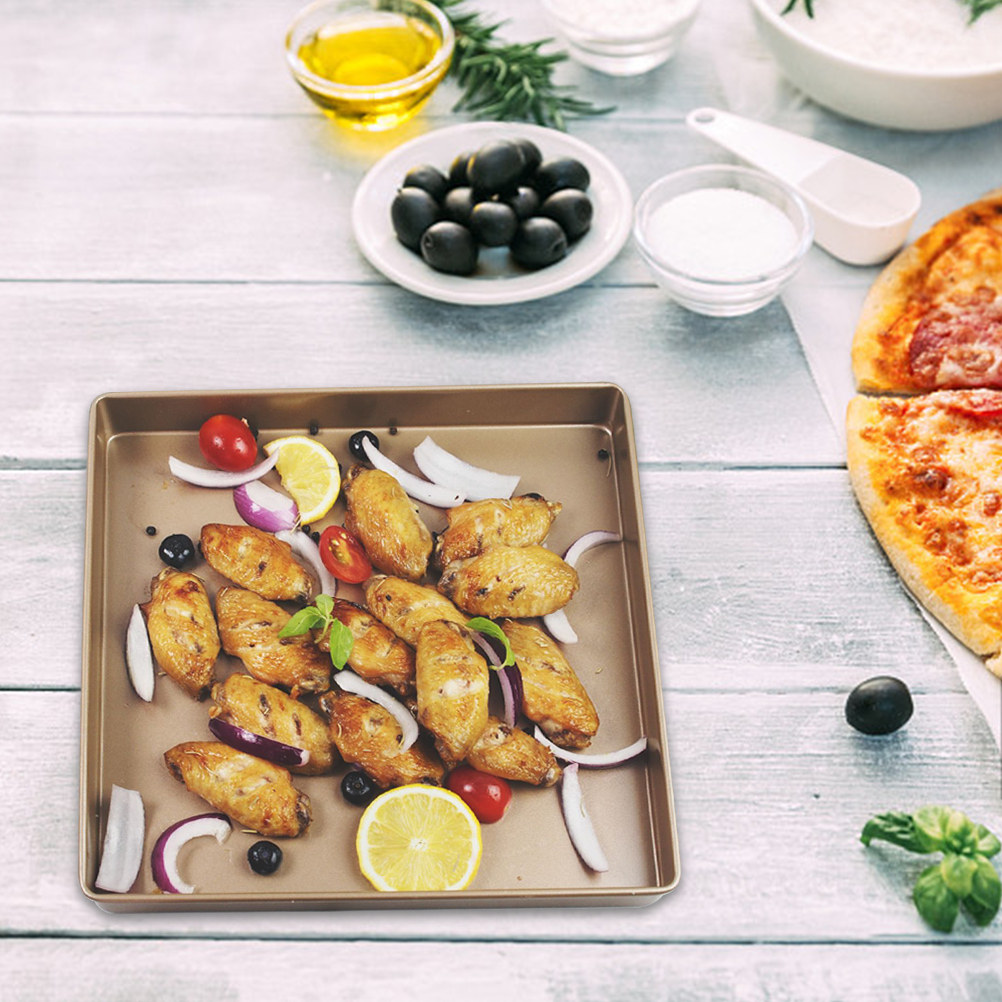 Square Pizza Baking Pan Nonsti - огляд і ціна Kitchen Baking Tray