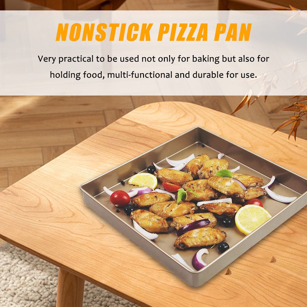 Square Pizza Baking Pan Nonsti - огляд і ціна Kitchen Baking Tray