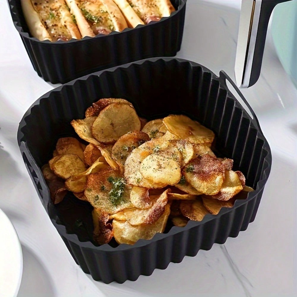 1pc Reusable Silicone Air Frye - огляд і ціна Kitchen Baking Tray