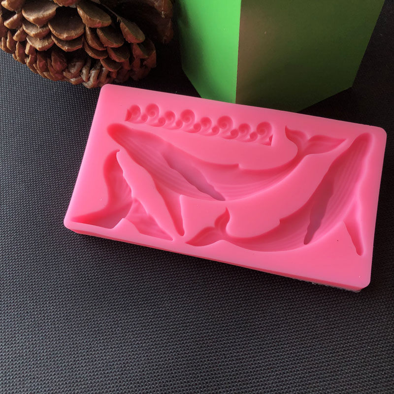 DIY Whale Silicone Mold Ocean  - огляд і ціна Kitchen Baking Decor