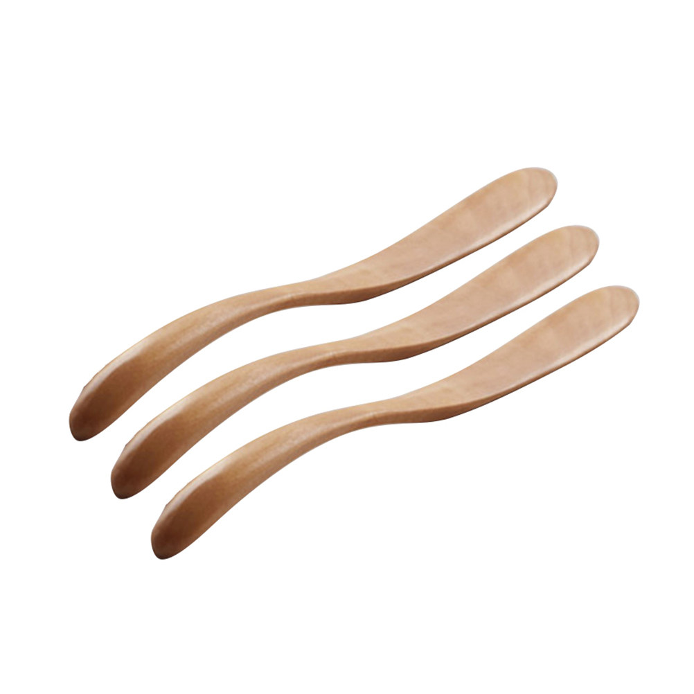 3Pcs Wooden Butter Spreaders N - огляд і ціна Kitchen Baking Decor