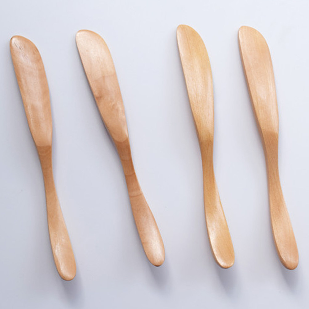 3Pcs Wooden Butter Spreaders N - огляд і ціна Kitchen Baking Decor