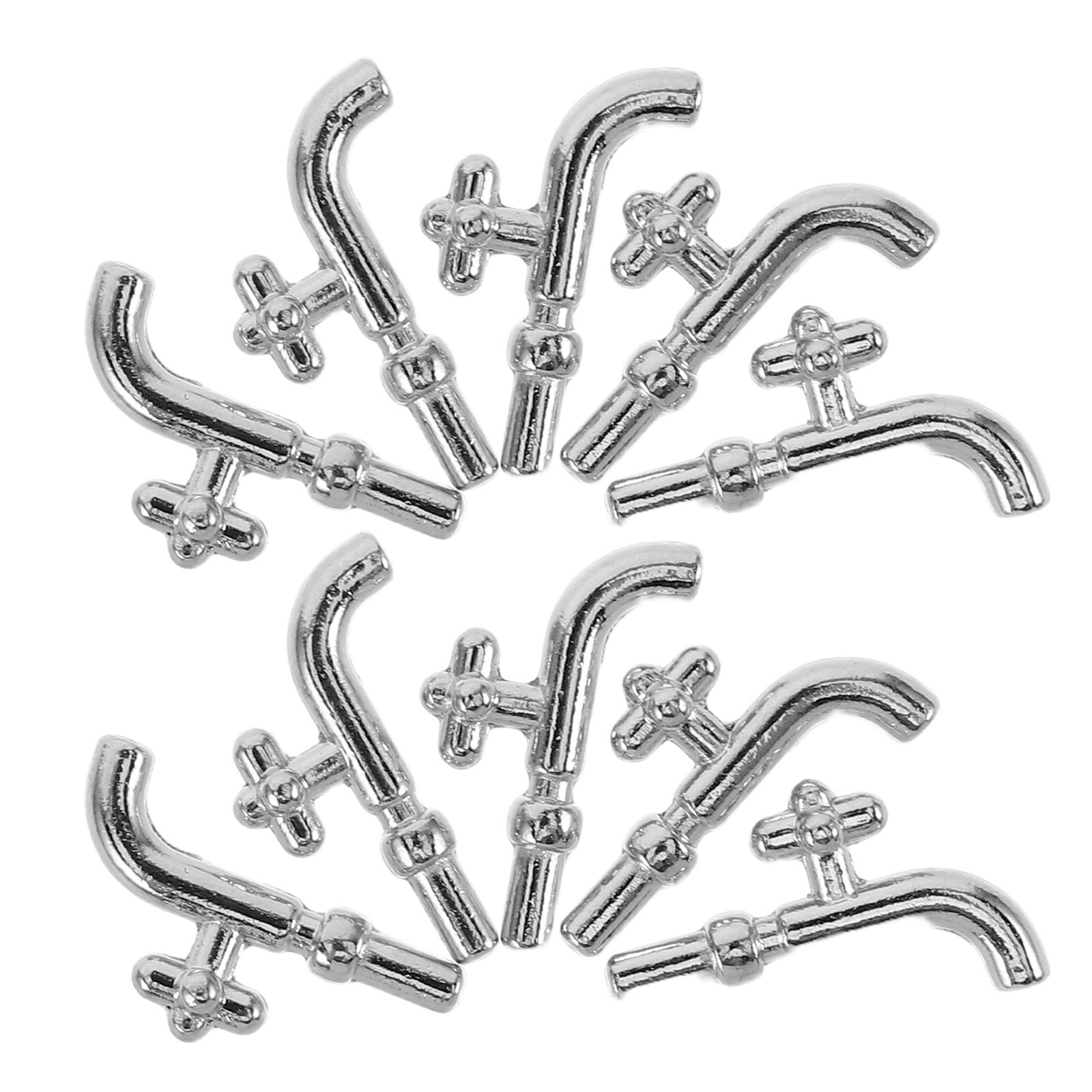 10Pcs Miniature Faucet Dollhou - огляд і ціна Kitchen Scale Precise