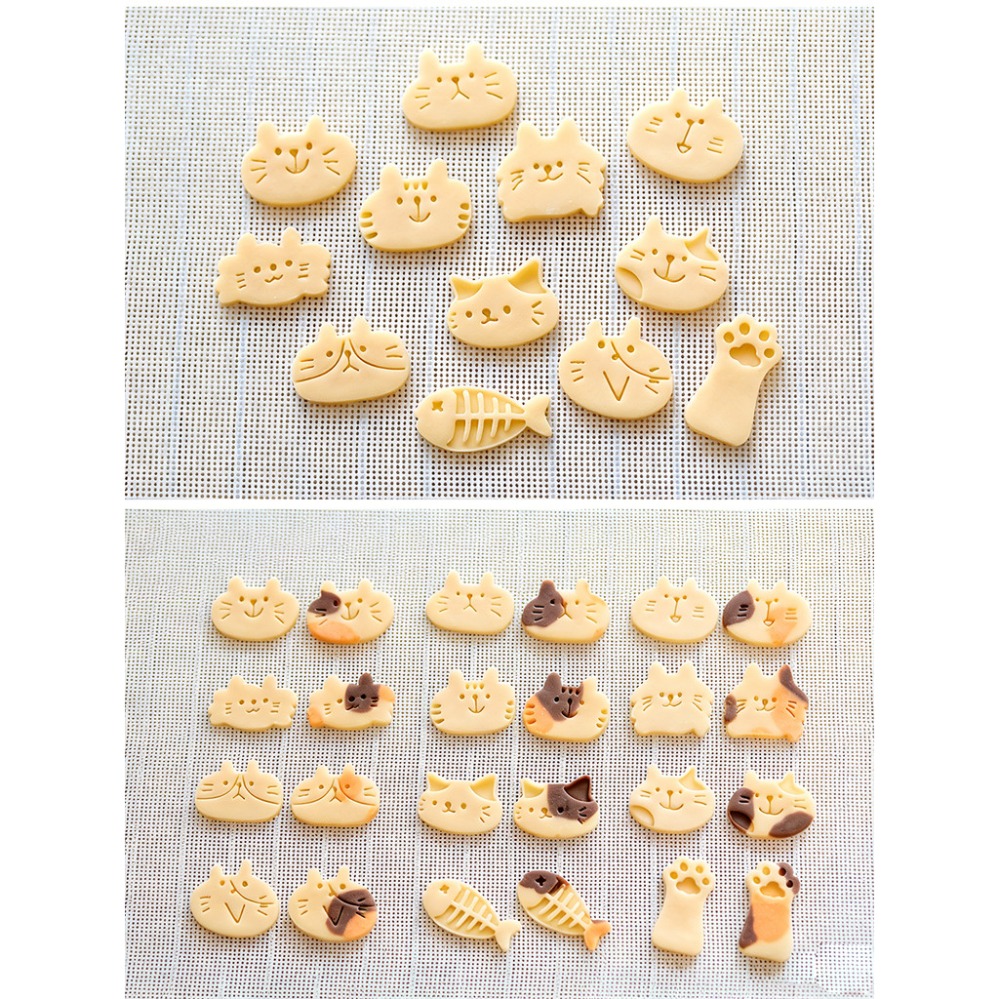 Cute Kitten DIY Stamp Cookie C - огляд і ціна Kitchen Baking Products