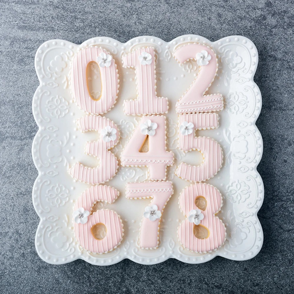 Large Numbers Cookie Cutters B - огляд і ціна Kitchen Baking Products