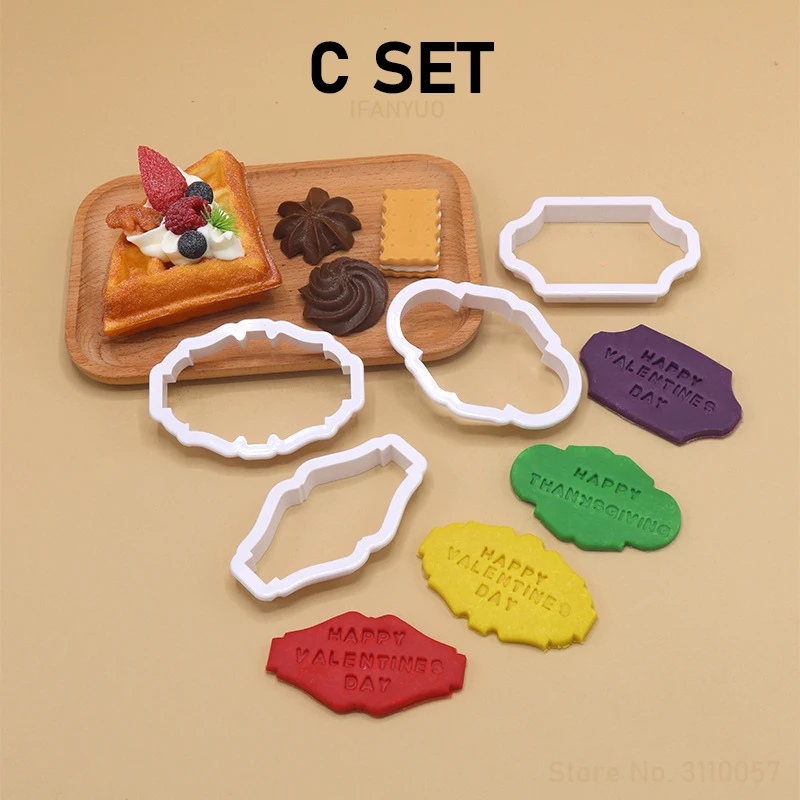 4PCS Vintage Plaque Frame Cook - огляд і ціна Kitchen Baking Tools Names