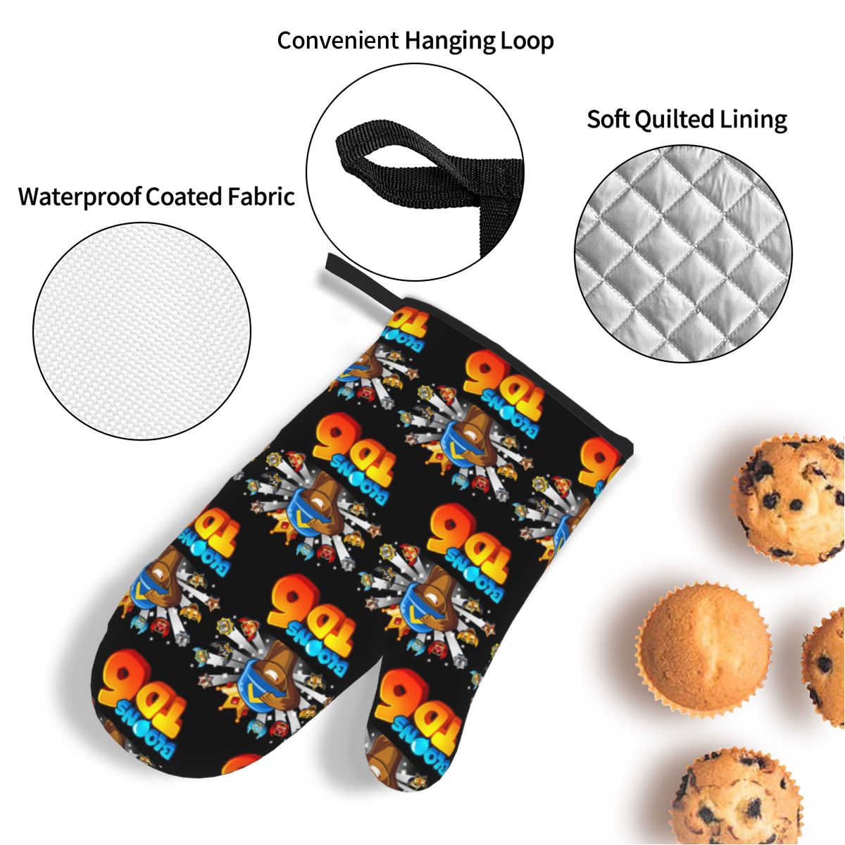 Bloons Td 6 For Kids Oven Mitt - огляд і ціна Baking Kitchen For Kids